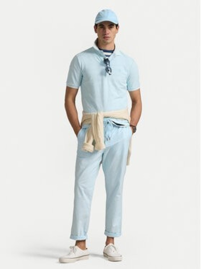 Polo Ralph Lauren Spodnie materiałowe 710958589005 Błękitny Classic Fit