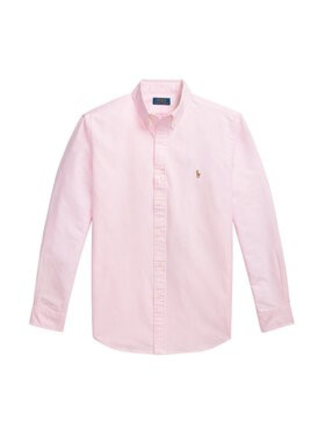 Polo Ralph Lauren Koszula 710953704001 Różowy Custom Fit