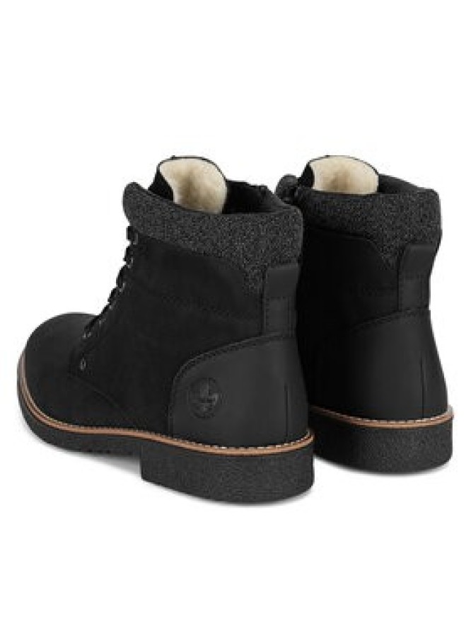 Rieker Trzewiki 33640-01 Czarny