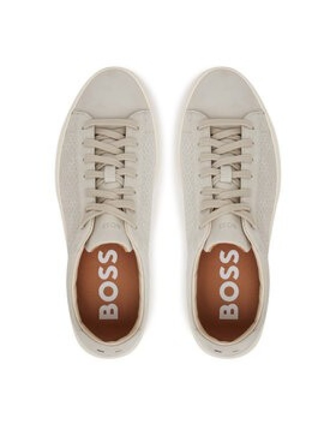 BOSS Sneakersy Kieran Tenn 50542092 Beżowy