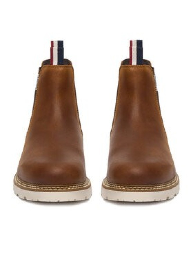 U.S. Polo Assn. Sztyblety EO-PATRIZ002M/ELE1 Brązowy