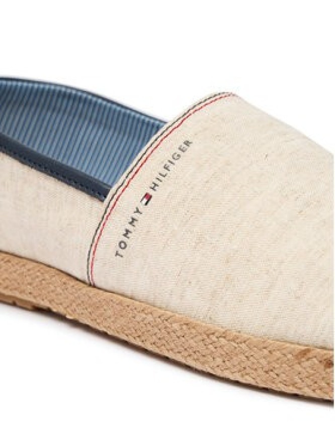 Tommy Hilfiger Espadryle Hilfiger Chambray Espadrille FM0FM05793 Écru