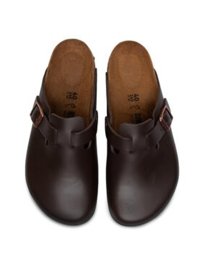 Birkenstock Klapki Boston 60101 Brązowy