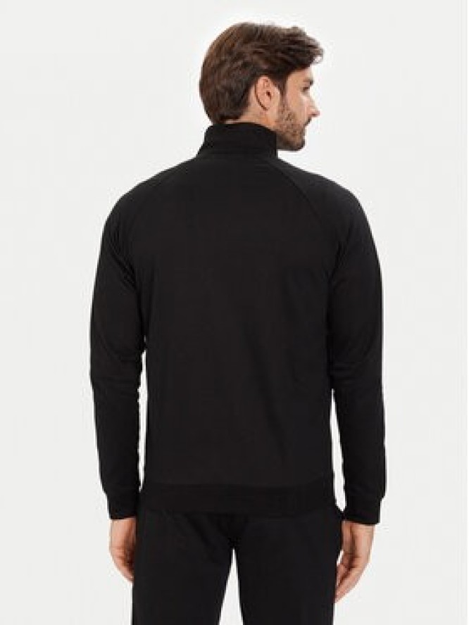 BOSS Bluza Authentic 50550561 Czarny Regular Fit