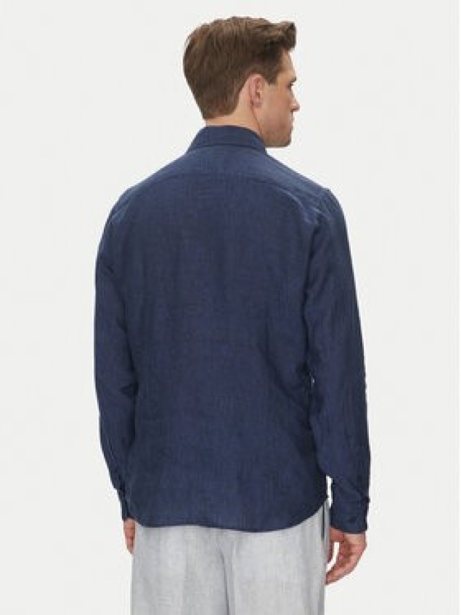 JOOP! Koszula 17 JSH-146Pai-W 30046075 Granatowy Slim Fit