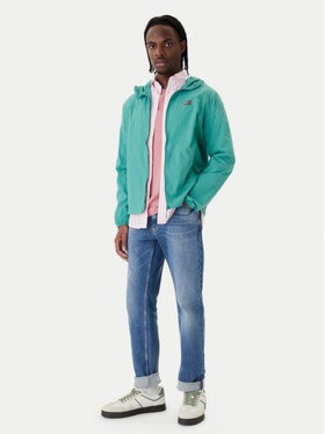Tommy Jeans Kurtka przejściowa DM0DM23112 Zielony Regular Fit