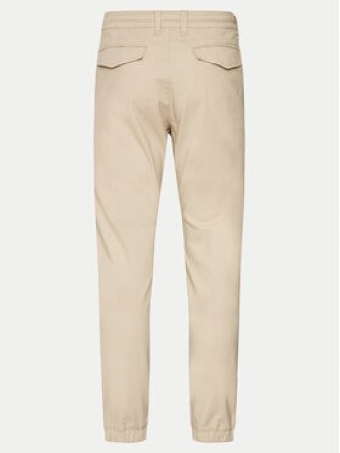 s.Oliver Spodnie materiałowe 2143826 Beżowy Slim Fit