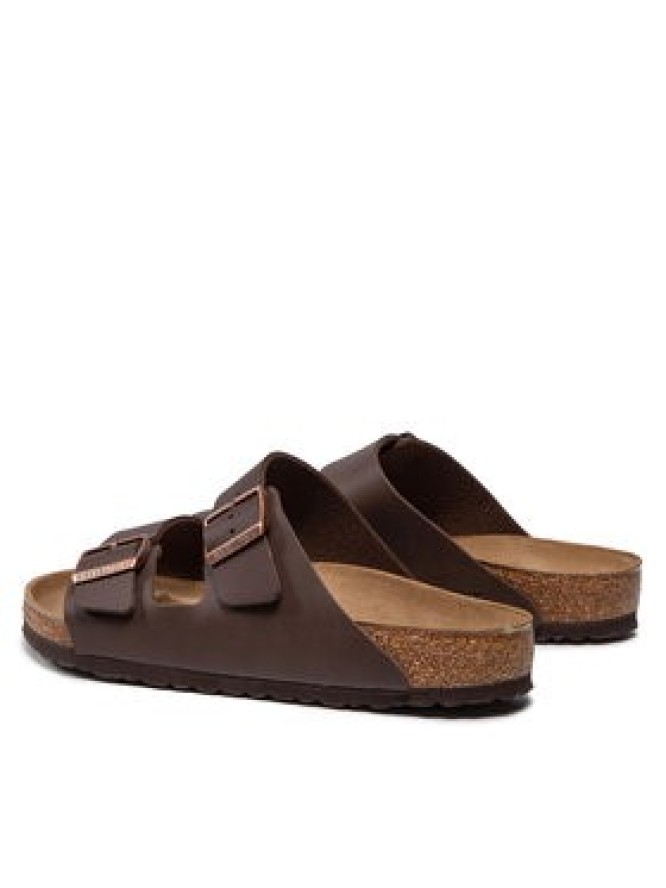 Birkenstock Klapki Arizona Birko-Flor 0051701 Brązowy