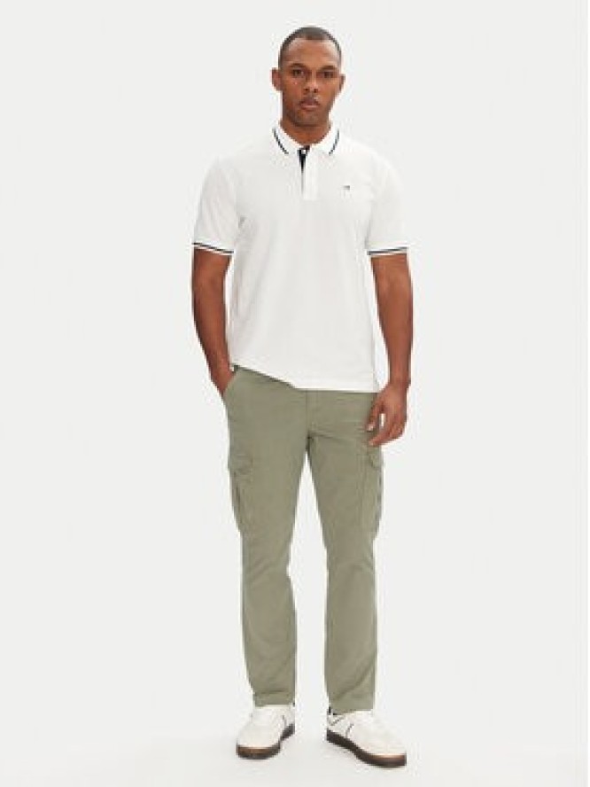 Tommy Jeans Spodnie materiałowe Austin DM0DM20281 Zielony Regular Fit