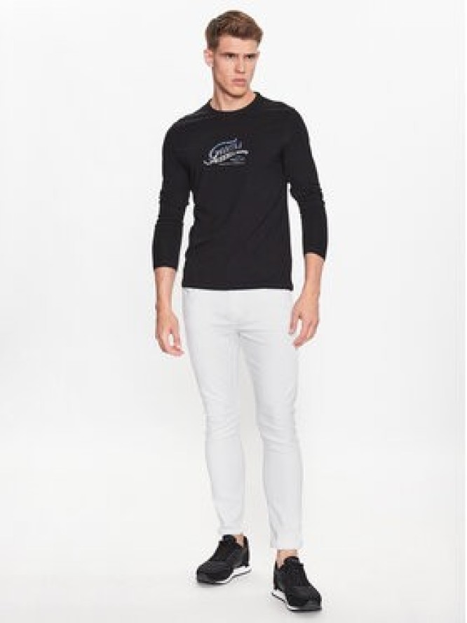Guess Longsleeve M3YI29 J1314 Czarny Slim Fit
