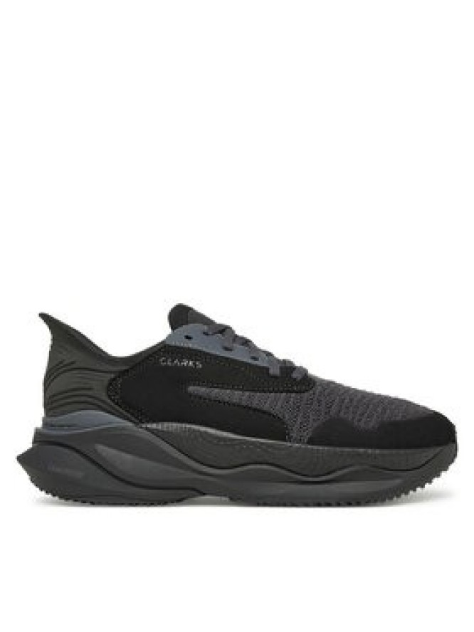 Clarks Sneakersy Clarks Pace 26184667 Czarny