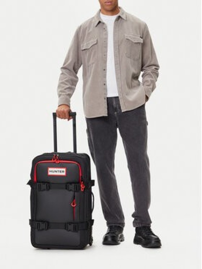 Hunter Walizka średnia HTR-WAL-004-M Czarny