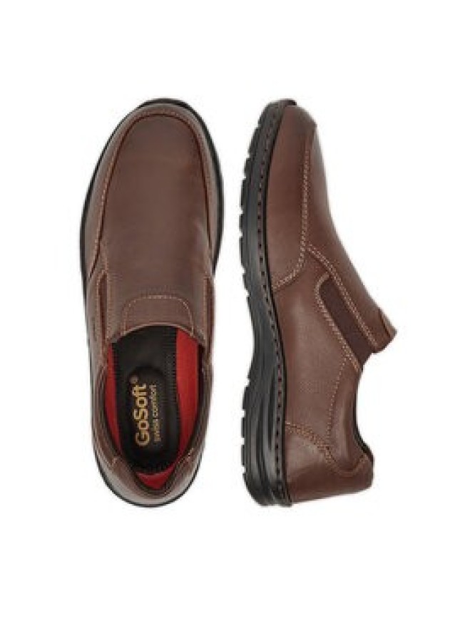 Go Soft Półbuty RELAX-01 MI18 Brązowy