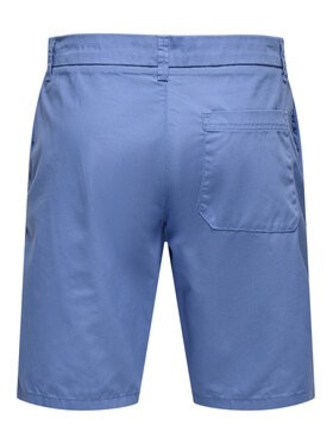 Only & Sons Szorty materiałowe Skal 22034682 Niebieski Slim Fit
