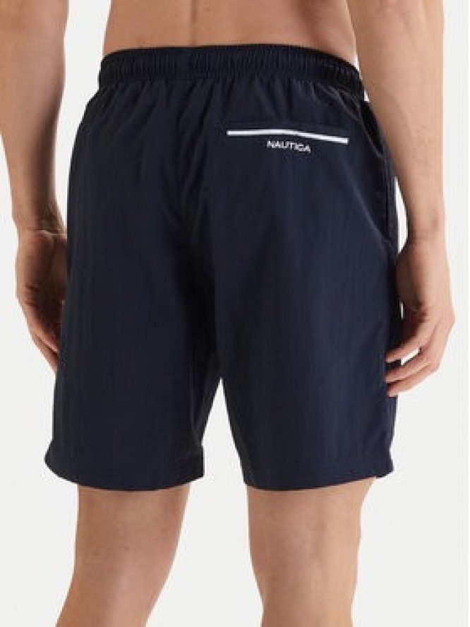 Nautica Szorty kąpielowe Salvardo NCC04502 Granatowy Regular Fit