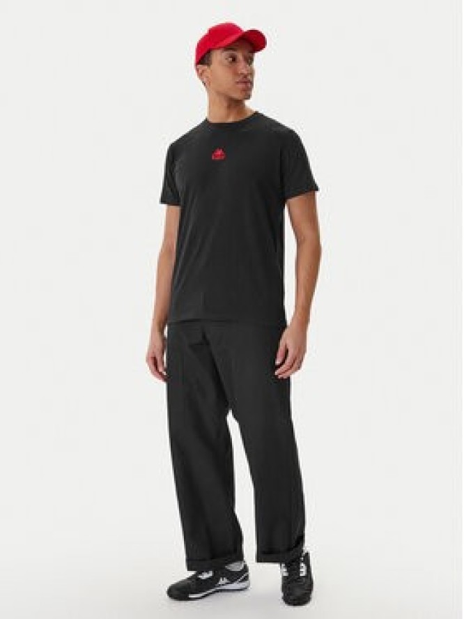 Kappa T-Shirt 382J2QW Czarny Regular Fit