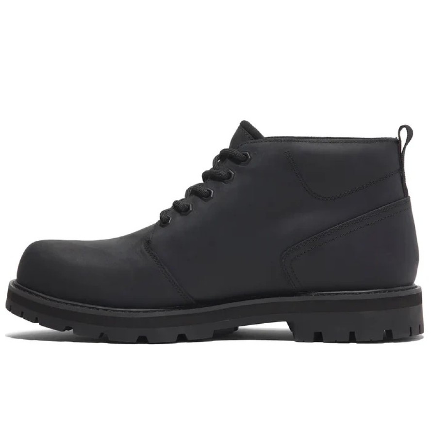 Timberland Britton Road Mid Chukka WP Nero Trzewiki męskie
