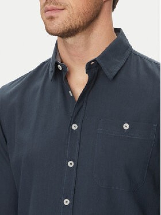 Blend Koszula 20717859 Granatowy Regular Fit