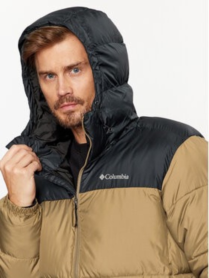 Columbia Kurtka zimowa Puffect™ Hooded Jacket Brązowy Regular Fit