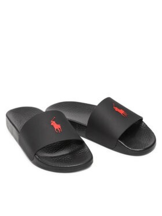 Polo Ralph Lauren Klapki Polo Slide 809852071004 Czarny