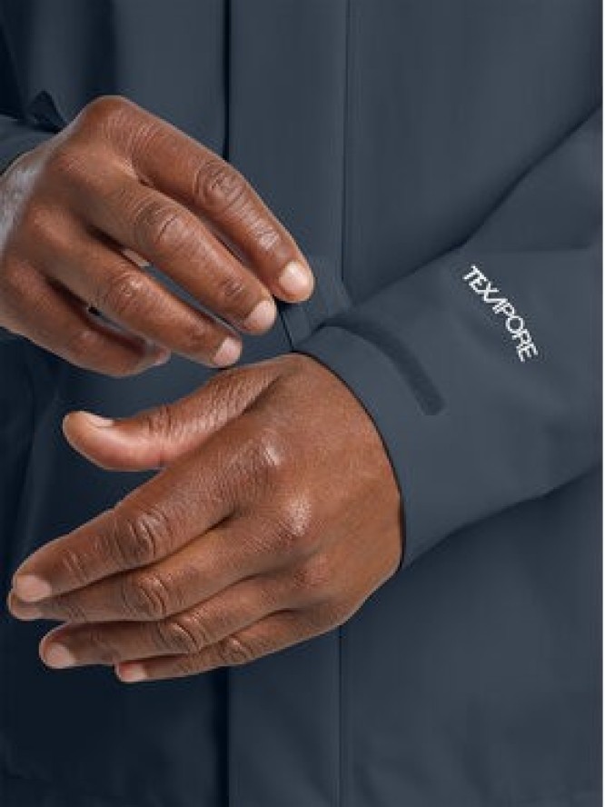 Jack Wolfskin Kurtka outdoor Trailtime 2l A63903 Granatowy Regular Fit