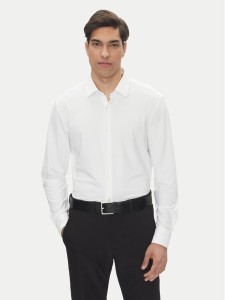 BOSS Koszula P-Hank 50539398 Biały Slim Fit