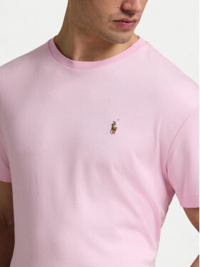 Polo Ralph Lauren T-Shirt 710740727010 Różowy Slim Fit