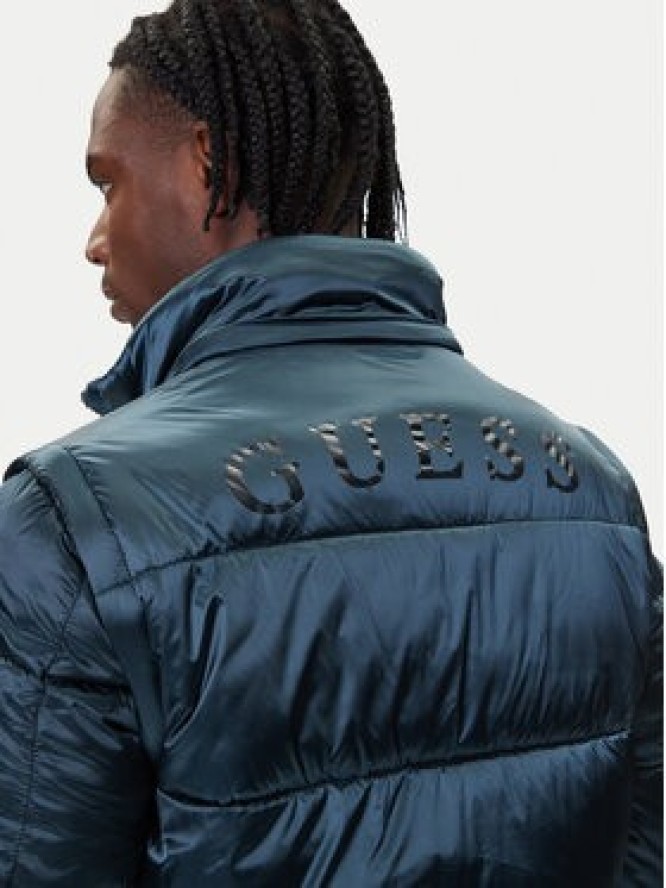 Guess Kurtka zimowa M5BL2L WGZF2 Niebieski Regular Fit