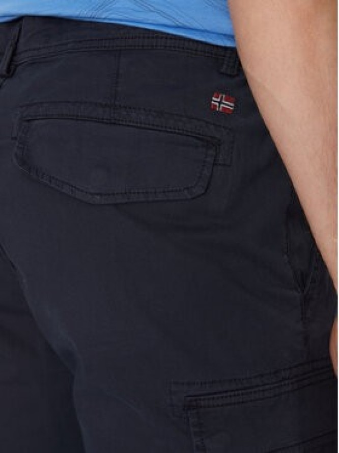 Napapijri Spodnie materiałowe NP0A4IDQ1761 Granatowy Regular Fit