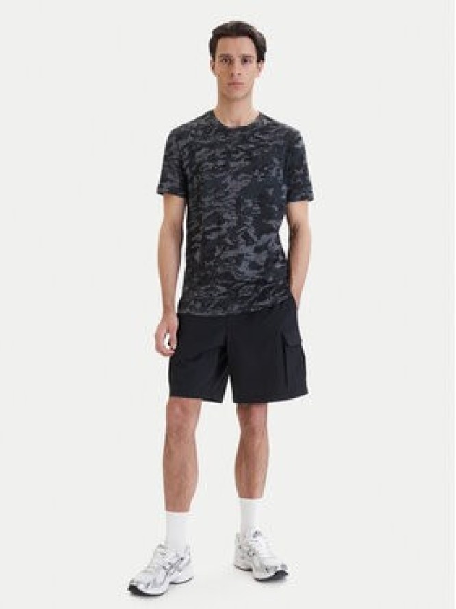 Under Armour T-Shirt UA ABC Camo Szary Regular Fit