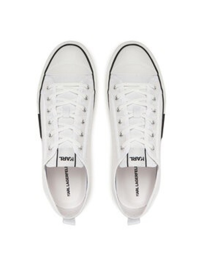 KARL LAGERFELD Trampki KL50425 Biały
