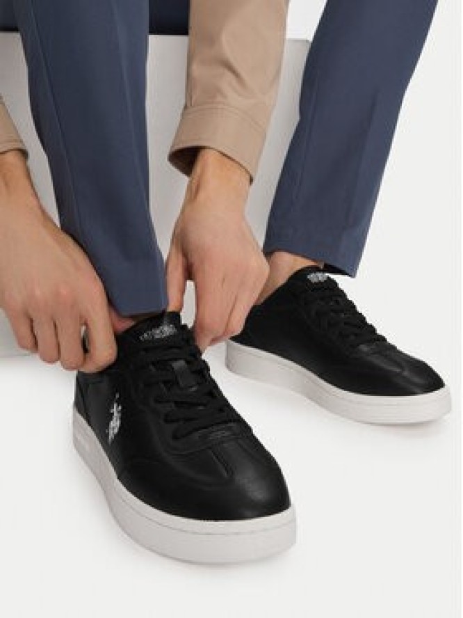 U.S. Polo Assn. Sneakersy EO-ROWAN001M/6L1 Czarny