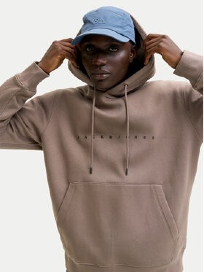 Jack & Jones Bluza Star 12233972 Brązowy Regular Fit