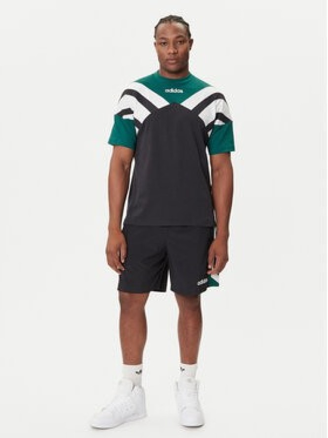 adidas T-Shirt Archive Cutline JX3075 Zielony Loose Fit