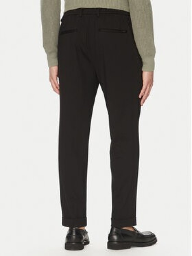 Liu Jo Spodnie materiałowe QA5080 J4776 Czarny Regular Fit