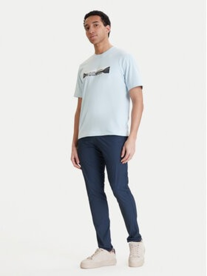 Jack & Jones Chinosy Marco 12293491 Granatowy Slim Fit