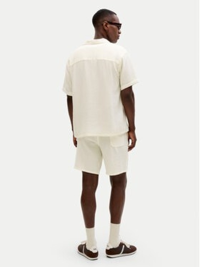 Jack & Jones Szorty materiałowe Jaiden 12274758 Biały Relaxed Fit