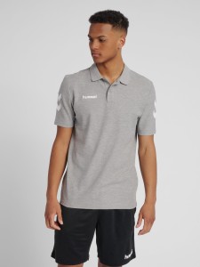 Koszulka tenisowa polo męska Hummel Go Cotton Polo
