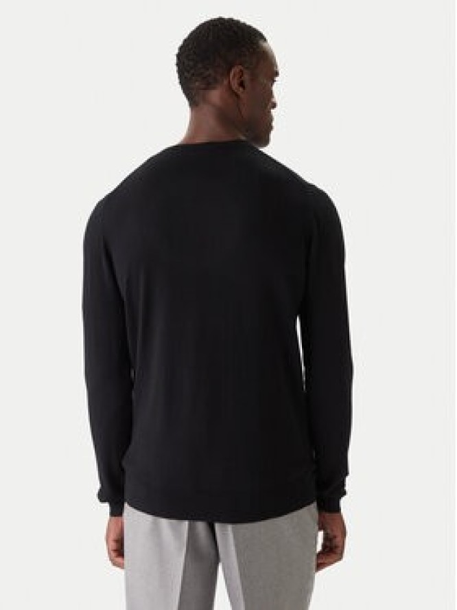 KARL LAGERFELD Sweter 655000 554399 Czarny Slim Fit