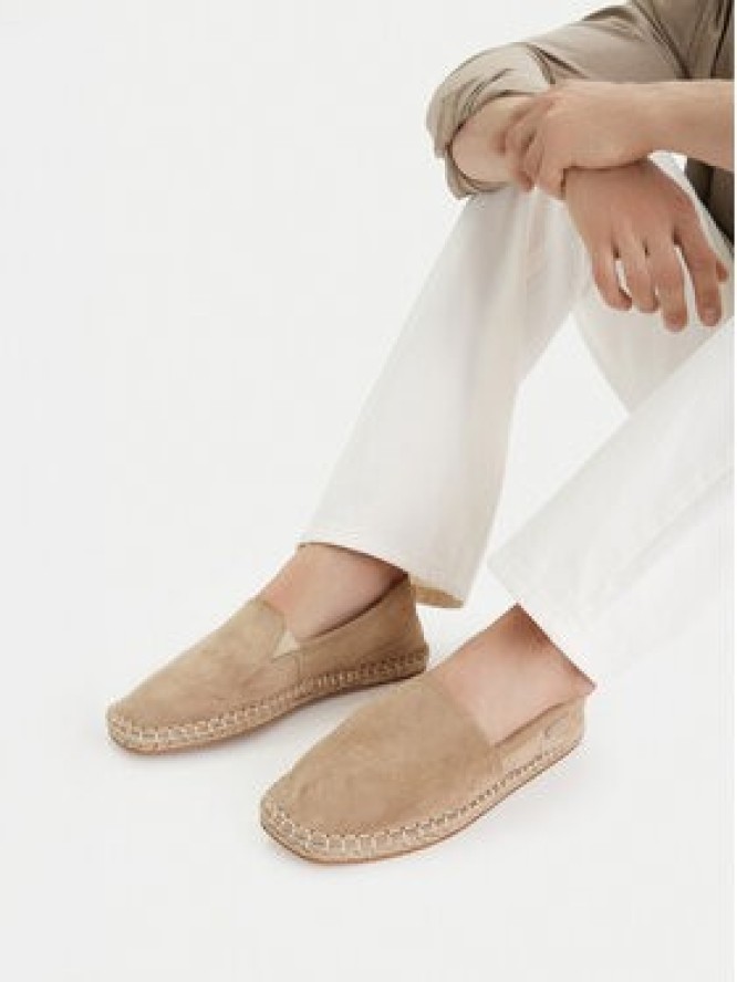 Quiksilver Espadryle EOHP-BARREL-01 Beżowy