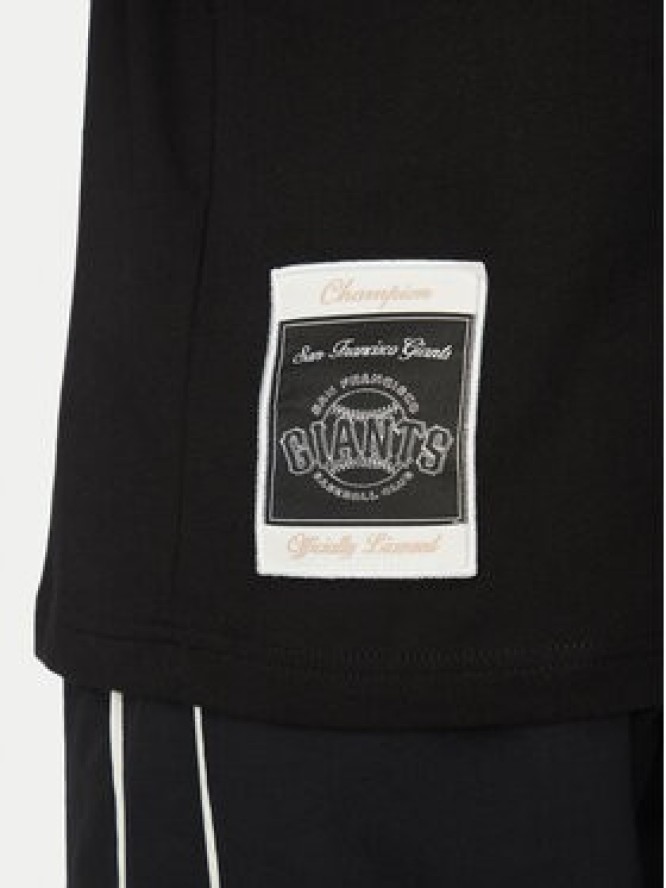 Champion T-Shirt 221037 Czarny Standard Fit