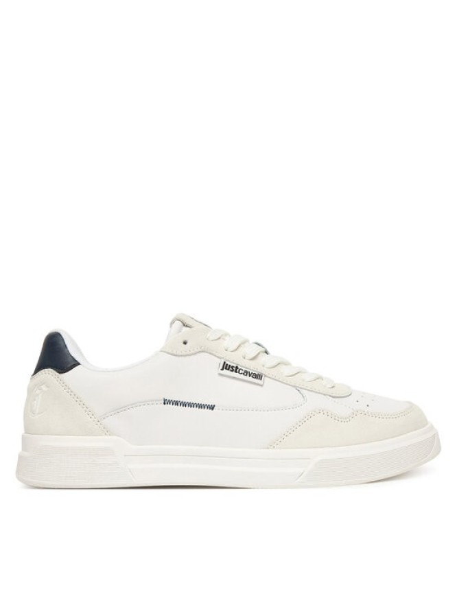 Just Cavalli Sneakersy 79QA3SB2 ZPB51 Biały