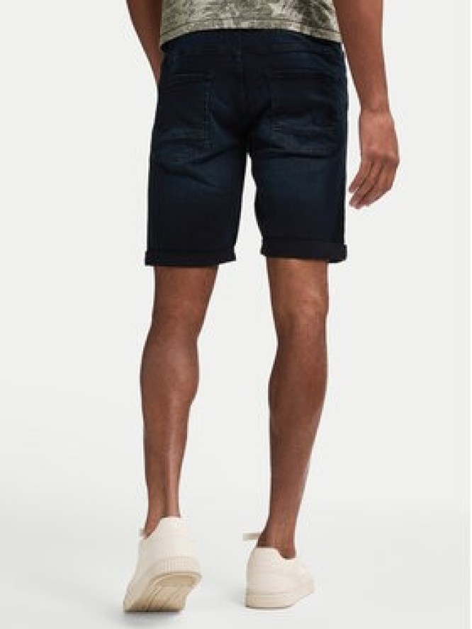 Petrol Industries Szorty jeansowe M-1050-SHO002 Granatowy Regular Fit