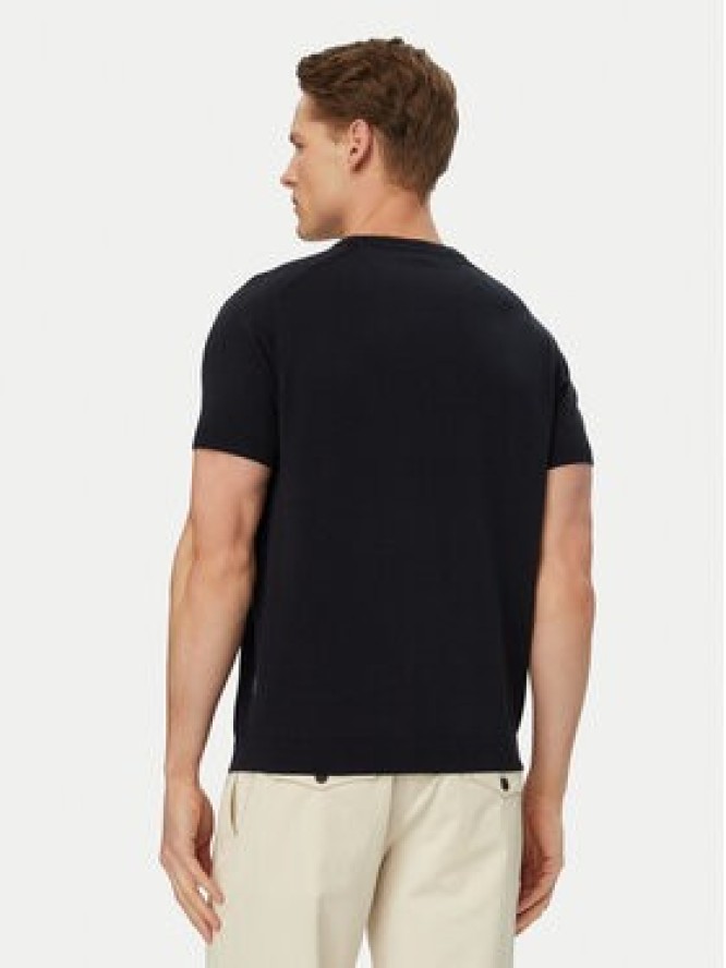 Bugatti T-Shirt 7200-15534E Granatowy Regular Fit