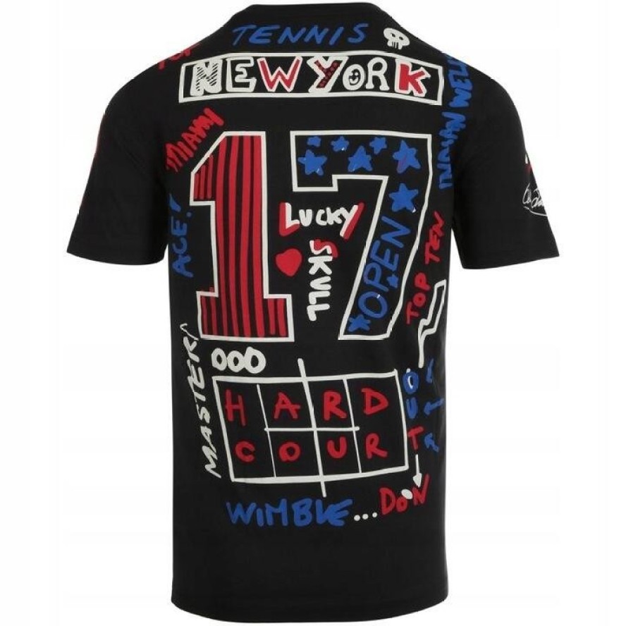 Koszulka tenisowa męska Hydrogen Graffiti Tech