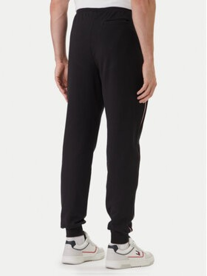 Tommy Hilfiger Spodnie dresowe Global Stripe MW0MW42882 Czarny Regular Fit