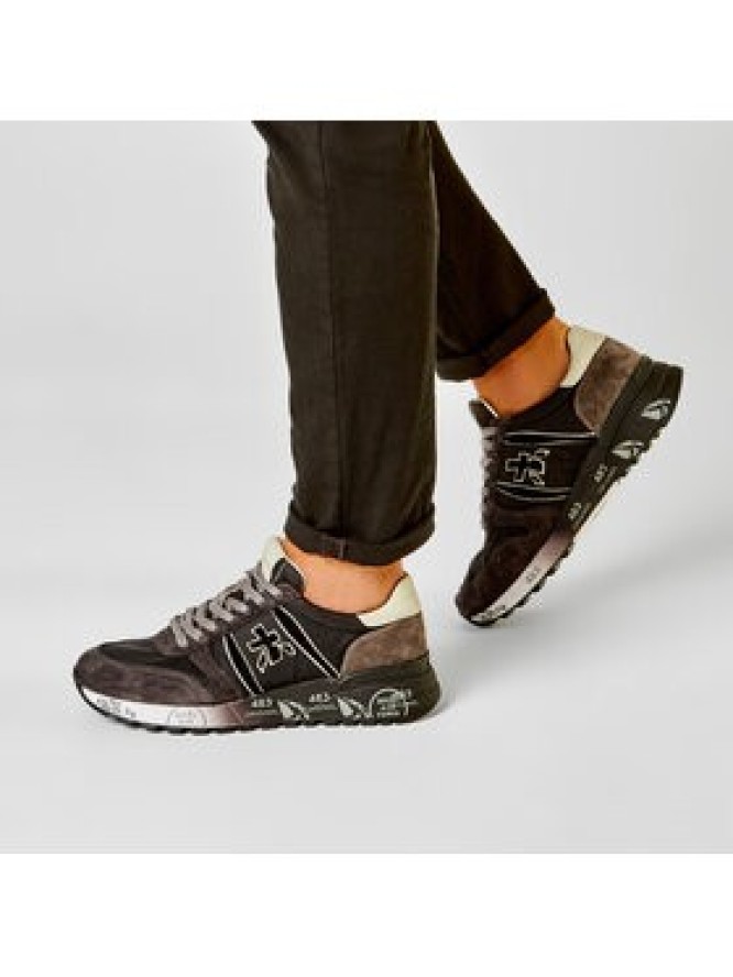 Premiata Sneakersy Lander 4951 Szary