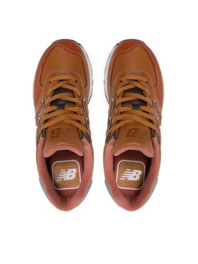 New Balance Sneakersy ML574OMA Brązowy