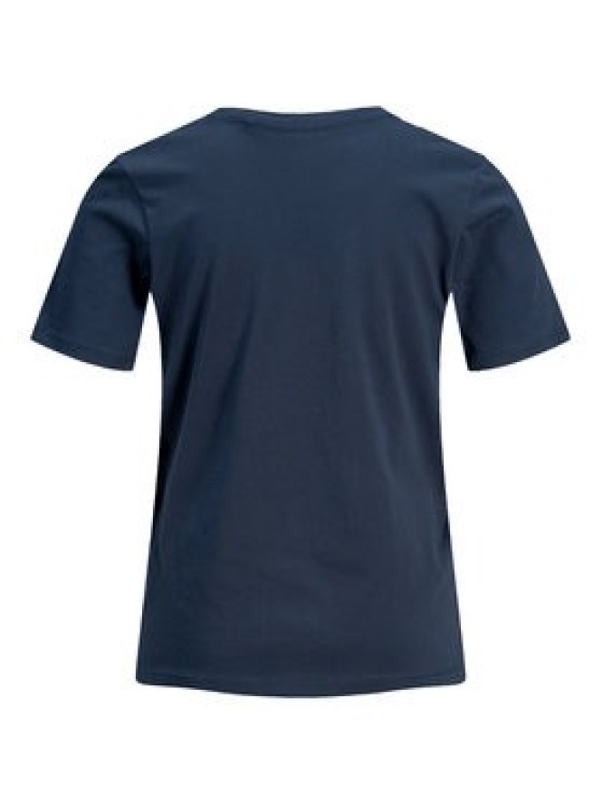 Jack & Jones T-Shirt Corp 12151955 Granatowy Slim Fit