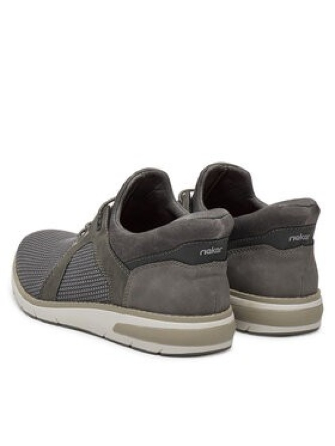 Rieker Półbuty 11358-42 Szary